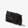Bonny Clutch Zwarte satijnen clutch