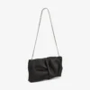 Bonny Clutch Zwarte satijnen clutch