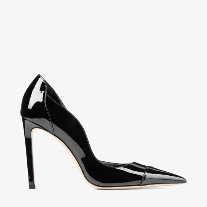 Brigitte 100 zwarte lakleren pumps Brigitte 100 zwarte lakleren pumps