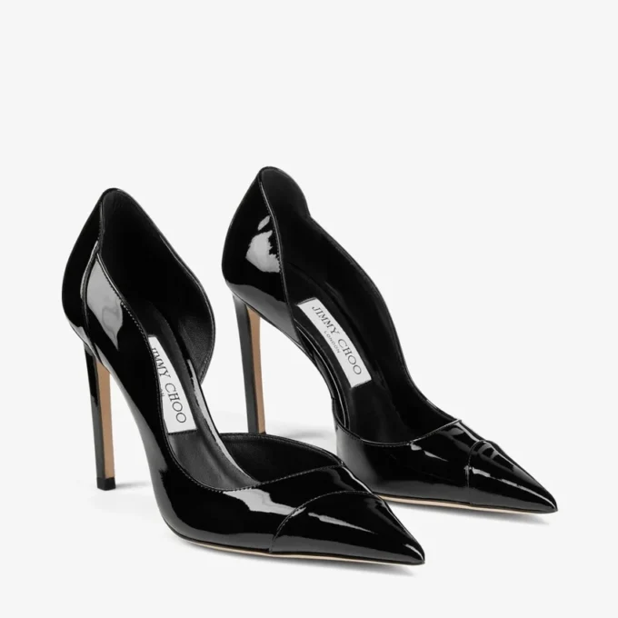 Brigitte 100 zwarte lakleren pumps Brigitte 100 zwarte lakleren pumps