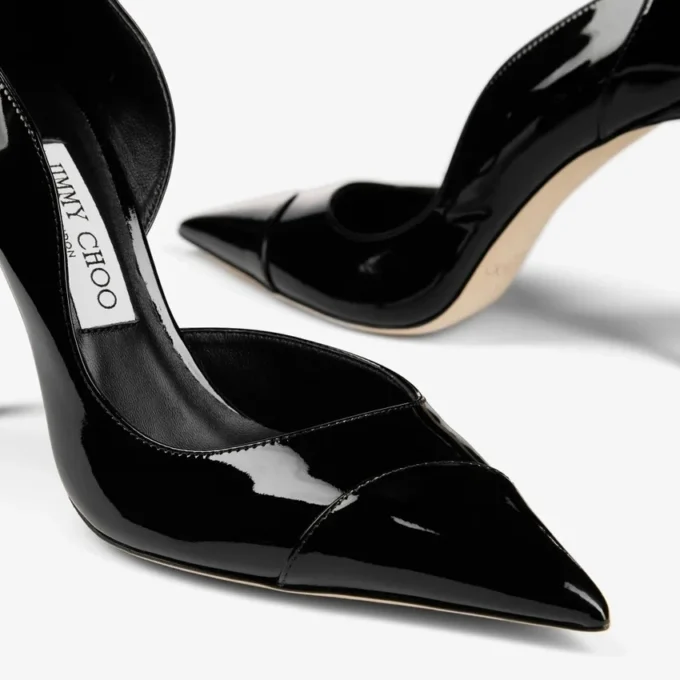Brigitte 100 zwarte lakleren pumps Brigitte 100 zwarte lakleren pumps