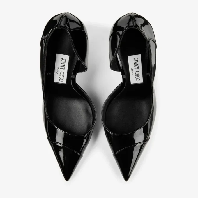 Brigitte 100 zwarte lakleren pumps Brigitte 100 zwarte lakleren pumps