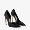 Brigitte 120 Zwarte satijnen pumps Brigitte 120 Zwarte satijnen pumps