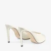 Brigitte Mule 100 Latte lakschoenen