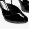 Brigitte Mule 100 Zwarte lakschoenen Brigitte Mule 100 Zwarte lakschoenen