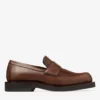 Buff Loafer Mocha Loafers van gepolijst leer Buff Loafer Mocha Loafers van gepolijst leer
