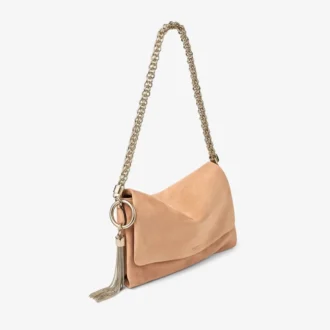 Callie Flap Toffee suède schoudertas