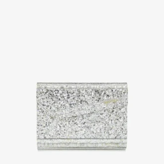 Candy Champagne grof glitter acryl clutch