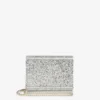 Candy Champagne grof glitter acryl clutch