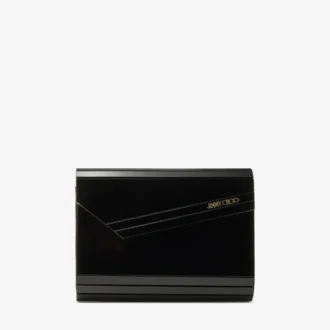 Candy zwarte acryl clutch