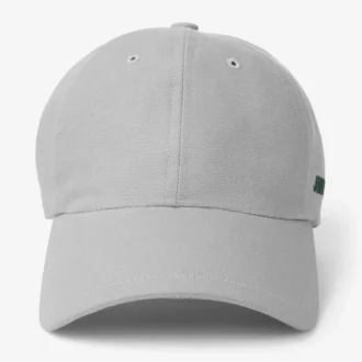 Cap 85 Grijze en British Green katoenen baseballpet met jimmy choo-logo