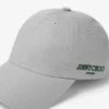 Cap 85 Grijze en British Green katoenen baseballpet met jimmy choo-logo Cap 85 Grijze en British Green katoenen baseballpet met jimmy choo-logo