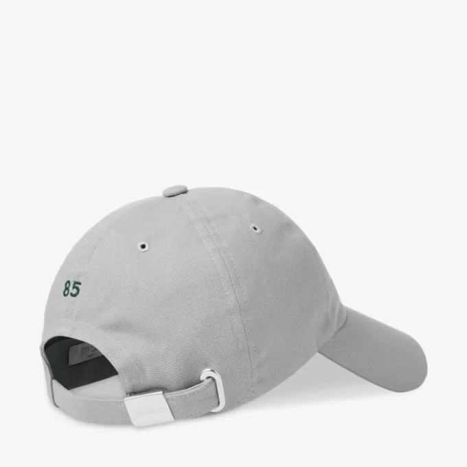 Cap 85 Grijze en British Green katoenen baseballpet met jimmy choo-logo Cap 85 Grijze en British Green katoenen baseballpet met jimmy choo-logo