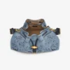 Cinch Medium denim schoudertas met Sangallo-borduursel