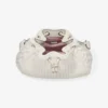 Cinch Medium Latte gebreide wollen schoudertas
