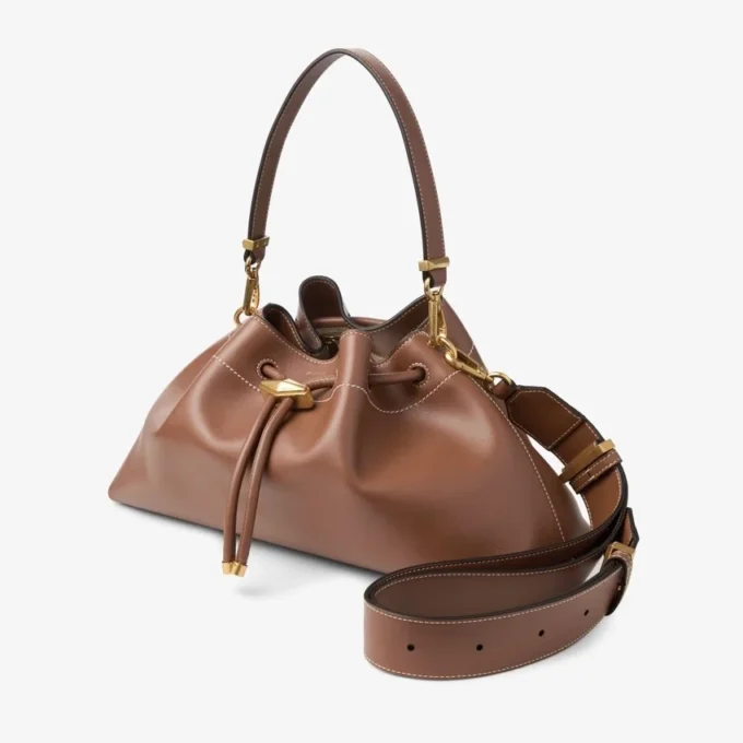 Cinch Medium Tan leren schoudertas Cinch Medium Tan leren schoudertas