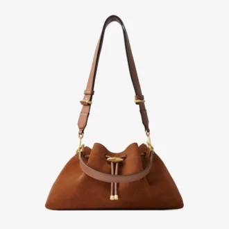 Cinch Medium Tan suède schoudertas