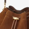 Cinch Medium Tan suède schoudertas Cinch Medium Tan suède schoudertas
