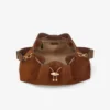 Cinch Medium Tan suède schoudertas Cinch Medium Tan suède schoudertas