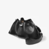 Cinch Medium zwarte leren schoudertas