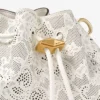 Cinch Small Latte geperforeerde leren schoudertas