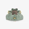 Cinch Small Verde jimmy choo schoudertas van geperforeerd leer met vetersluiting