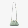 Cinch Small Verde jimmy choo schoudertas van geperforeerd leer met vetersluiting