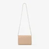 Curve Clutch Chai gewatteerde Biker-Leather-Clutch