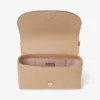 Curve Cross Body Medium Chai gewatteerde Biker-leren crossbodytas