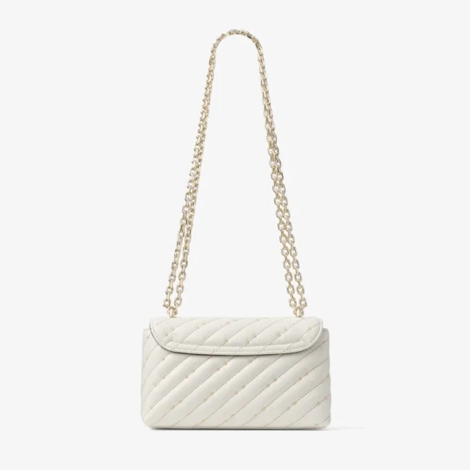 Curve Crossbody Small Latte gewatteerde nappalederen crossbodytas Curve Crossbody Small Latte gewatteerde nappalederen crossbodytas