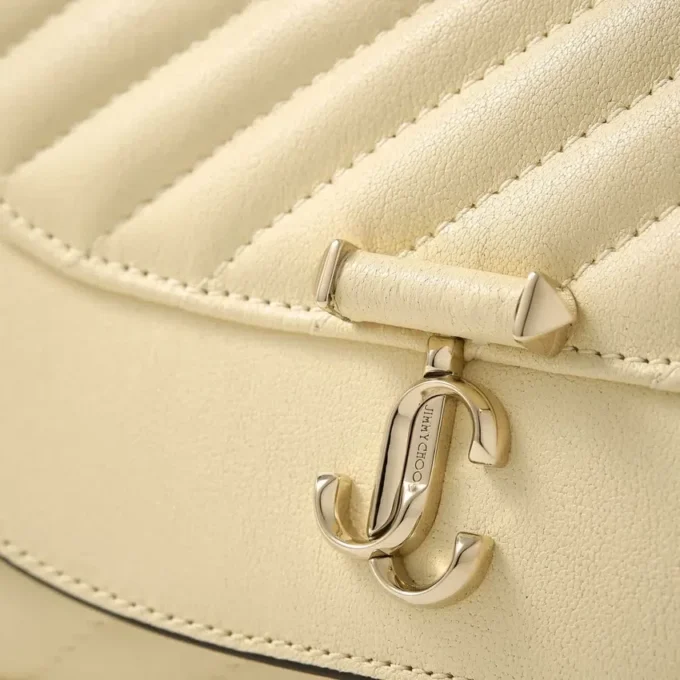 Curve-portemonnee met ketting Buttermilk-portemonnee van gewatteerd bikerleer met ketting Curve-portemonnee met ketting Buttermilk-portemonnee van gewatteerd bikerleer met ketting