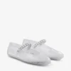 De Jelly Clear Jelly ballerina’s met kristallen versiering De Jelly Clear Jelly ballerina’s met kristallen versiering