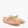 De Jelly Light Toffee-ballerina’s met kristallen versiering De Jelly Light Toffee-ballerina’s met kristallen versiering