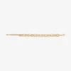 Diamanten kettingarmband met gouden afwerking Diamanten kettingarmband met gouden afwerking