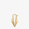 Diamanten kettingoorbellen met gouden afwerking Diamanten kettingoorbellen met gouden afwerking