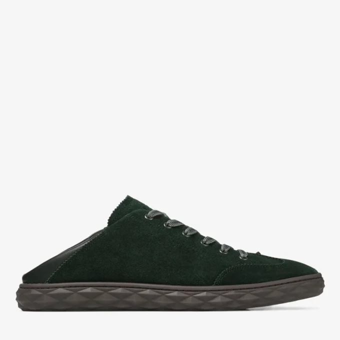 Diamond Flex M Brits groen suède en leer mix lage sneakers Diamond Flex M Brits groen suède en leer mix lage sneakers