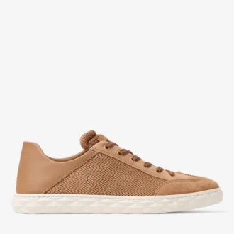 Diamond Flex M Toffee Mix: lage sneakers van een mix van leer en gestructureerd Air Mesh