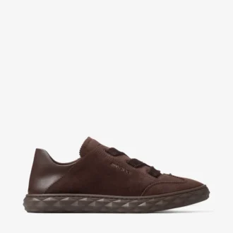 Diamond Light Flex F Chocoladebruine suède en leren sneakers