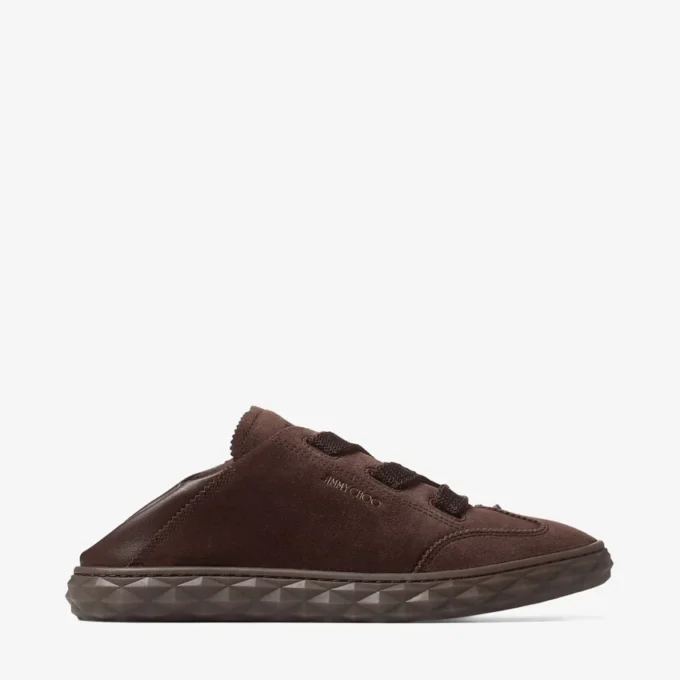Diamond Light Flex F Chocoladebruine suède en leren sneakers Diamond Light Flex F Chocoladebruine suède en leren sneakers