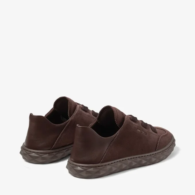 Diamond Light Flex F Chocoladebruine suède en leren sneakers Diamond Light Flex F Chocoladebruine suède en leren sneakers