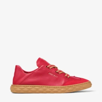 Diamond Light Flex F Ruby Red leren sneakers
