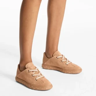 Diamond Light Flex F Toffee suède en leer mix lage sneakers