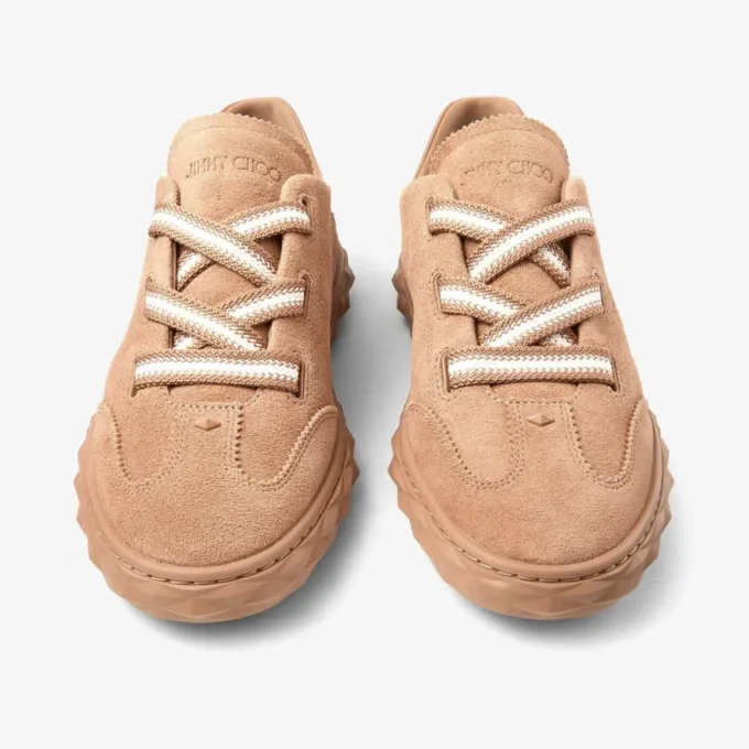 Diamond Light Flex F Toffee suède en leer mix lage sneakers Diamond Light Flex F Toffee suède en leer mix lage sneakers