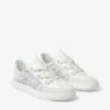 Diamond Light Flex F Witte leren mix en geperforeerde leren vetersneakers Diamond Light Flex F Witte leren mix en geperforeerde leren vetersneakers