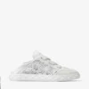 Diamond Light Flex F Witte leren mix en geperforeerde leren vetersneakers Diamond Light Flex F Witte leren mix en geperforeerde leren vetersneakers