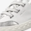 Diamond Light Flex F zilverkleurig metallic nappalederen sneakers Diamond Light Flex F zilverkleurig metallic nappalederen sneakers