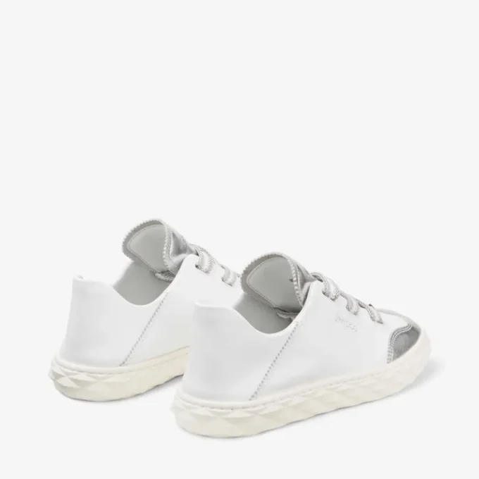 Diamond Light Flex F zilverkleurig metallic nappalederen sneakers Diamond Light Flex F zilverkleurig metallic nappalederen sneakers