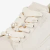 Diamond Light Maxi F Latte sneakers van glad leer en grove glitter Diamond Light Maxi F Latte sneakers van glad leer en grove glitter
