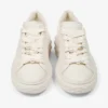 Diamond Light Maxi F Latte sneakers van glad leer en grove glitter Diamond Light Maxi F Latte sneakers van glad leer en grove glitter
