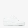 Diamond Light Maxi F Witte lage sneakers van nappaleer met plateauzool Diamond Light Maxi F Witte lage sneakers van nappaleer met plateauzool